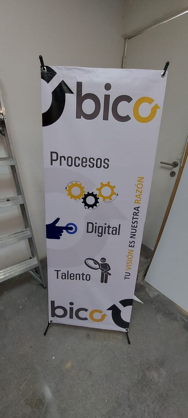 Bico — Banner X servicios digitales producido por Punto Clave en Monterrey
