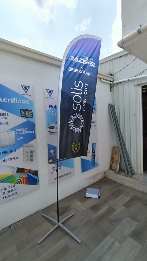 Padexel · ExelSolar — Bandera fly torneo producido por Punto Clave en Monterrey