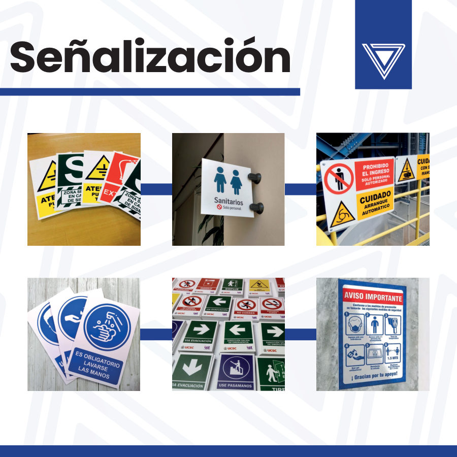 Página del catálogo de Señalización de Punto Clave