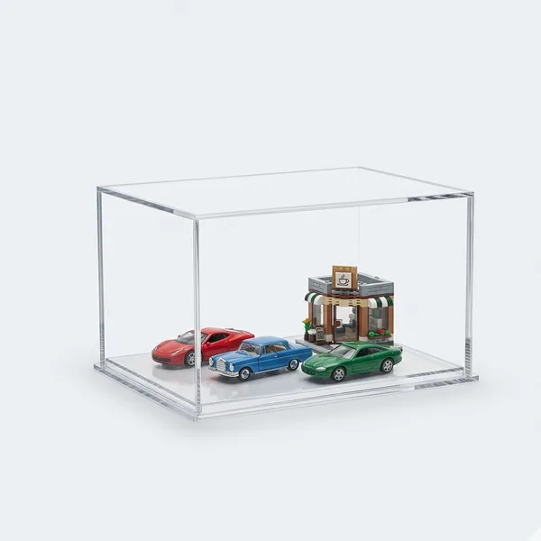 Caja de acrílico para Hot Wheels y figuras Lego — Punto Clave Monterrey