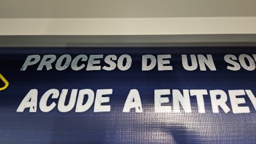 Convocatoria — lona para jornada de entrevistas, producida por Punto Clave en Monterrey