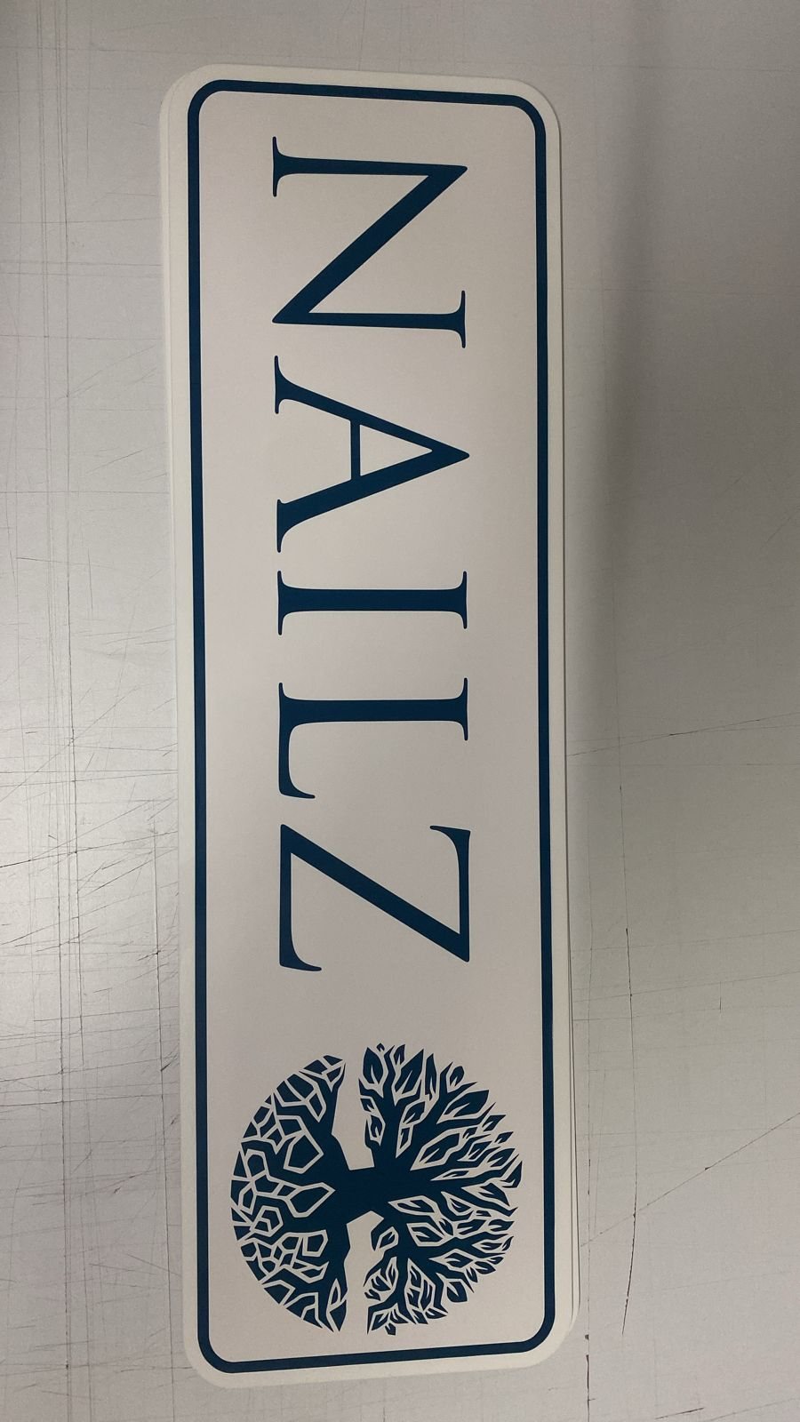 NAILZ — letrero de fachada, producido por Punto Clave en Monterrey