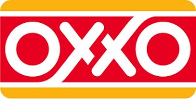 Logo oficial de OXXO · Pago en tienda