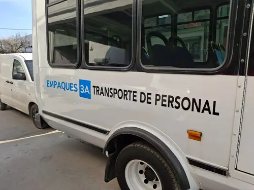 Empaques 3A — Transporte de Personal — autobus lateral personal
